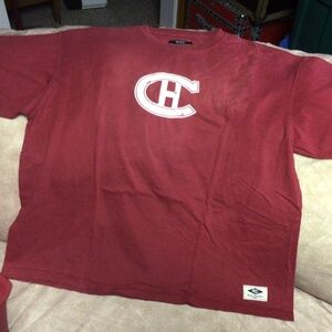 NHL Montreal Canadiens retro tshirt